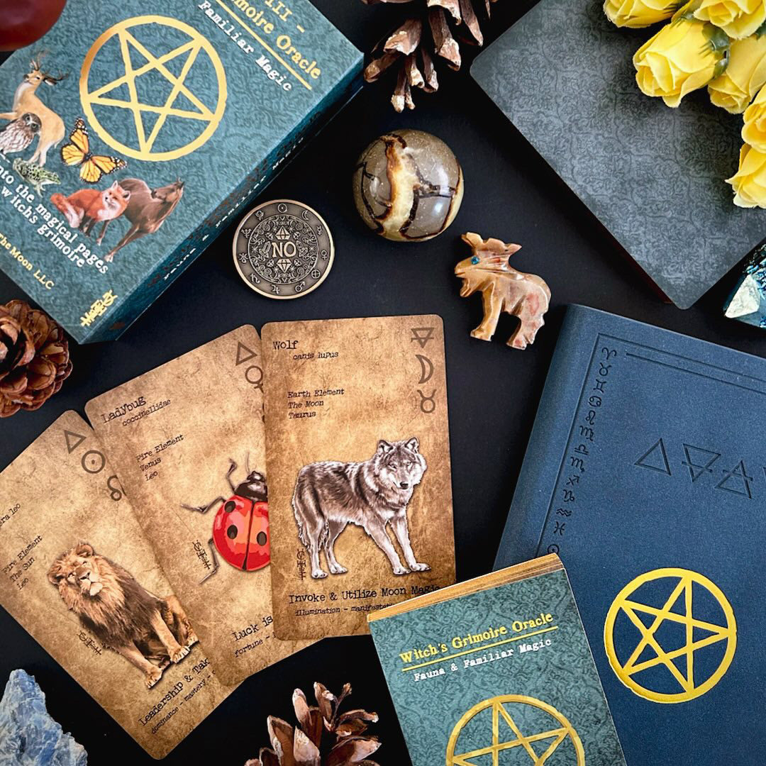 Witches Grimoire Oracle Vol 3 : Fauna & Familiar Magic