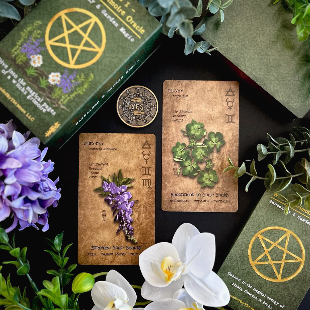 Witches Grimoire Oracle Vol 1 : Herbology & Garden Magic