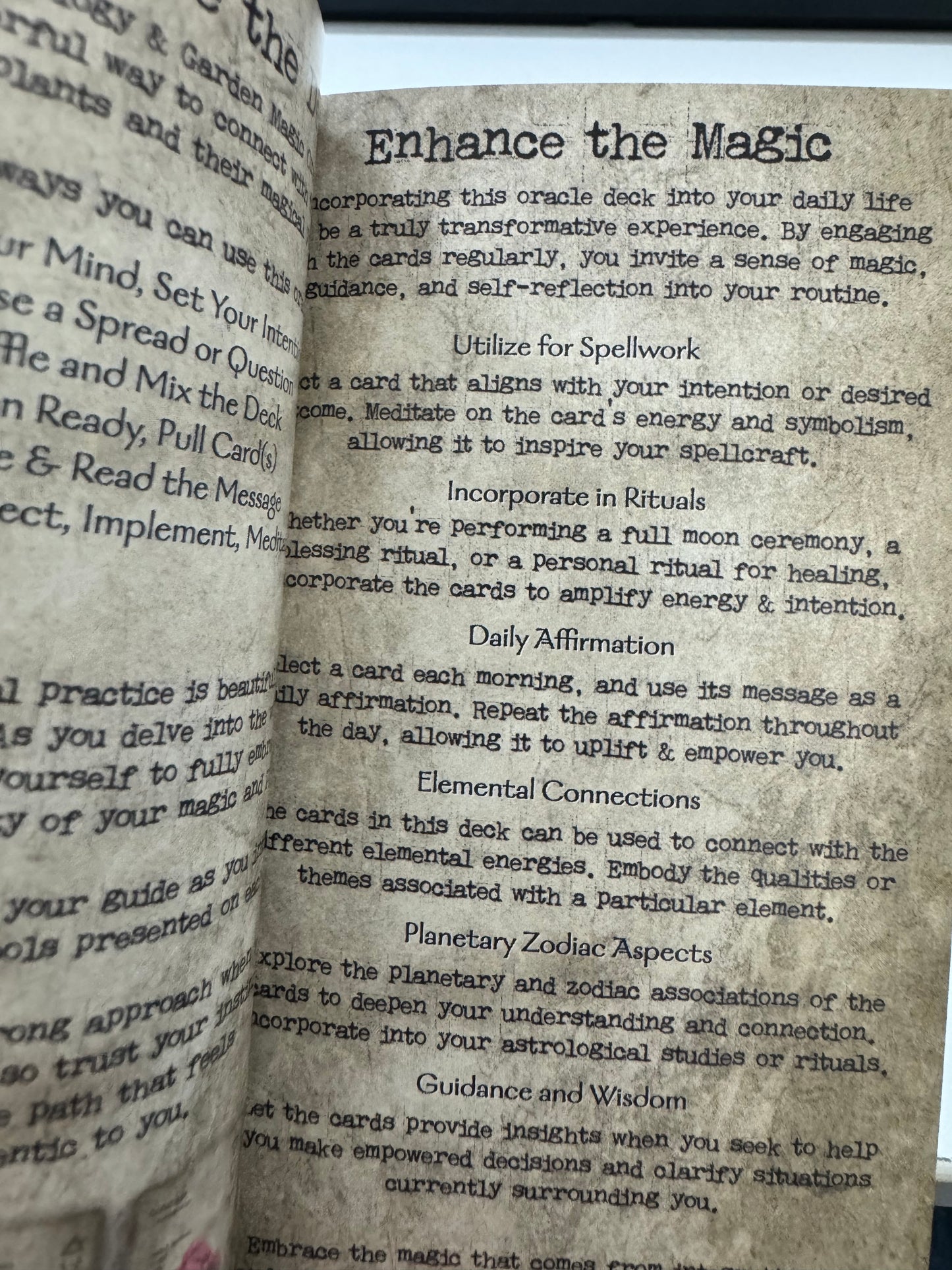 Grimoire Oracle Guidebook *Replacement for Kickstarter*