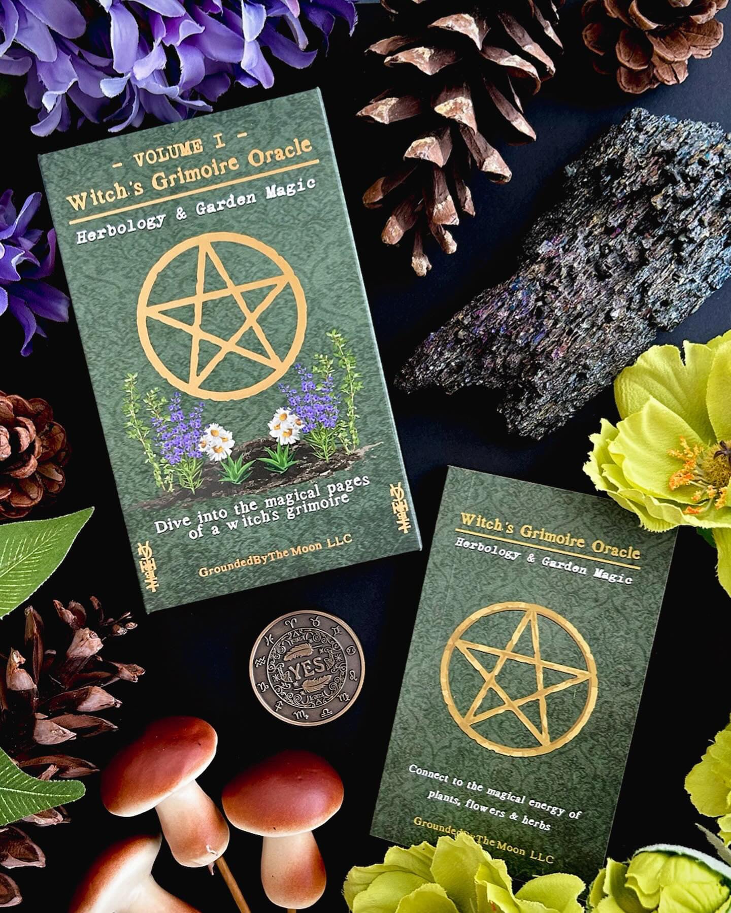 Witches Grimoire Oracle Vol 1 : Herbology & Garden Magic