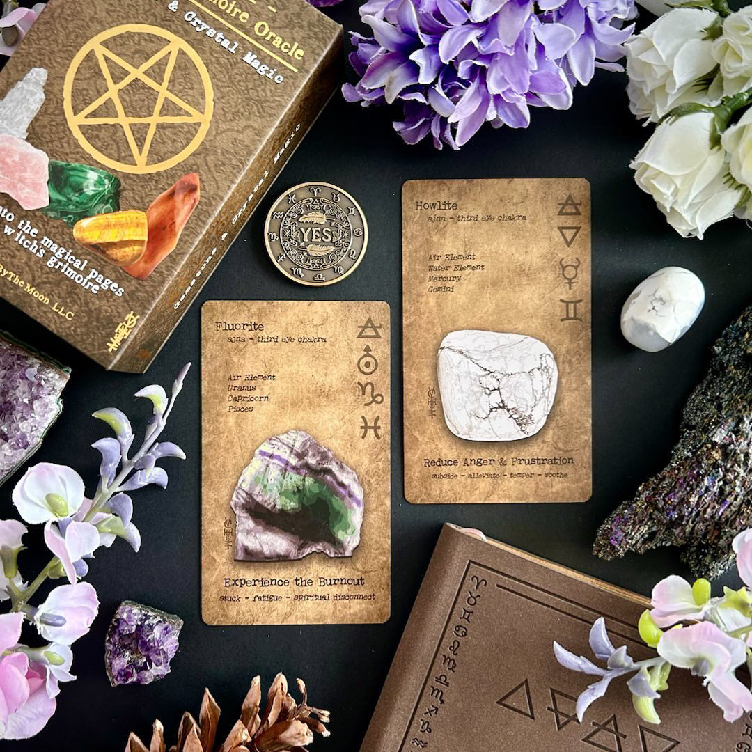 Witches Grimoire Oracle Vol 2 : Crystal & Gemstone Magic