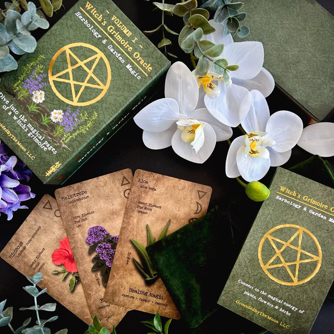 Witches Grimoire Oracle Vol 1 : Herbology & Garden Magic