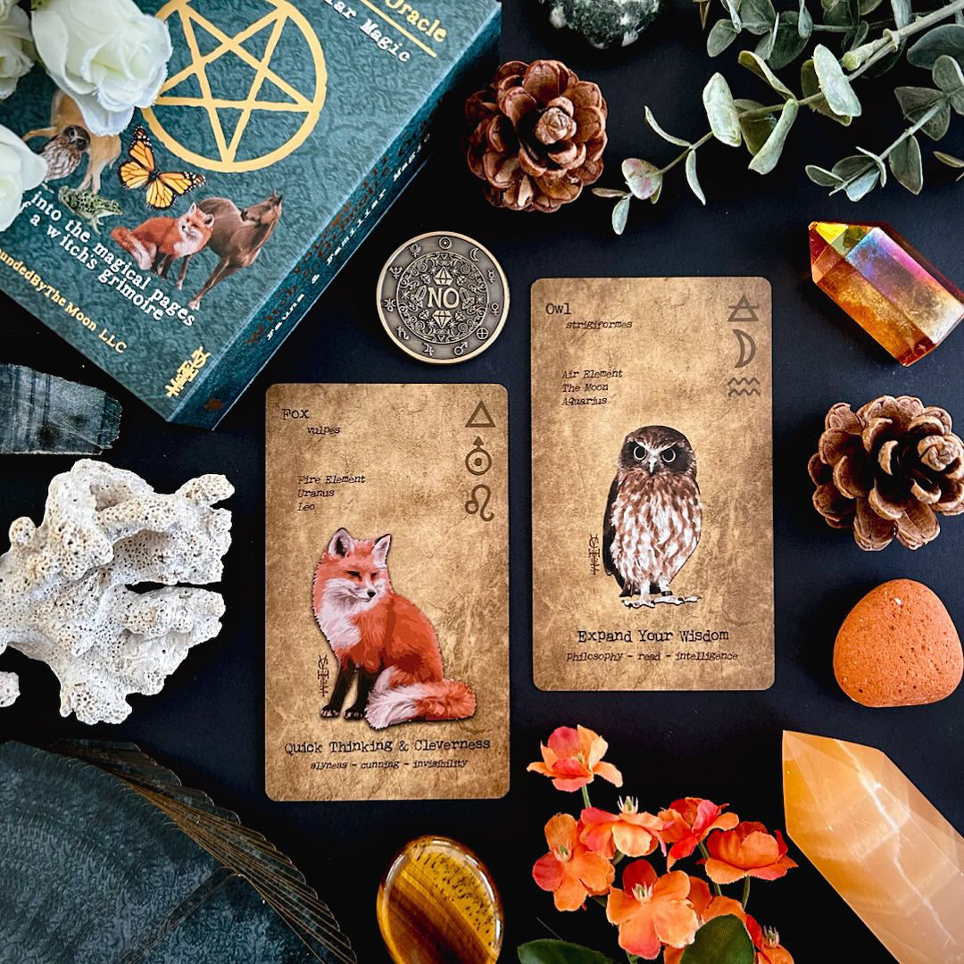 Witches Grimoire Oracle Vol 3 : Fauna & Familiar Magic