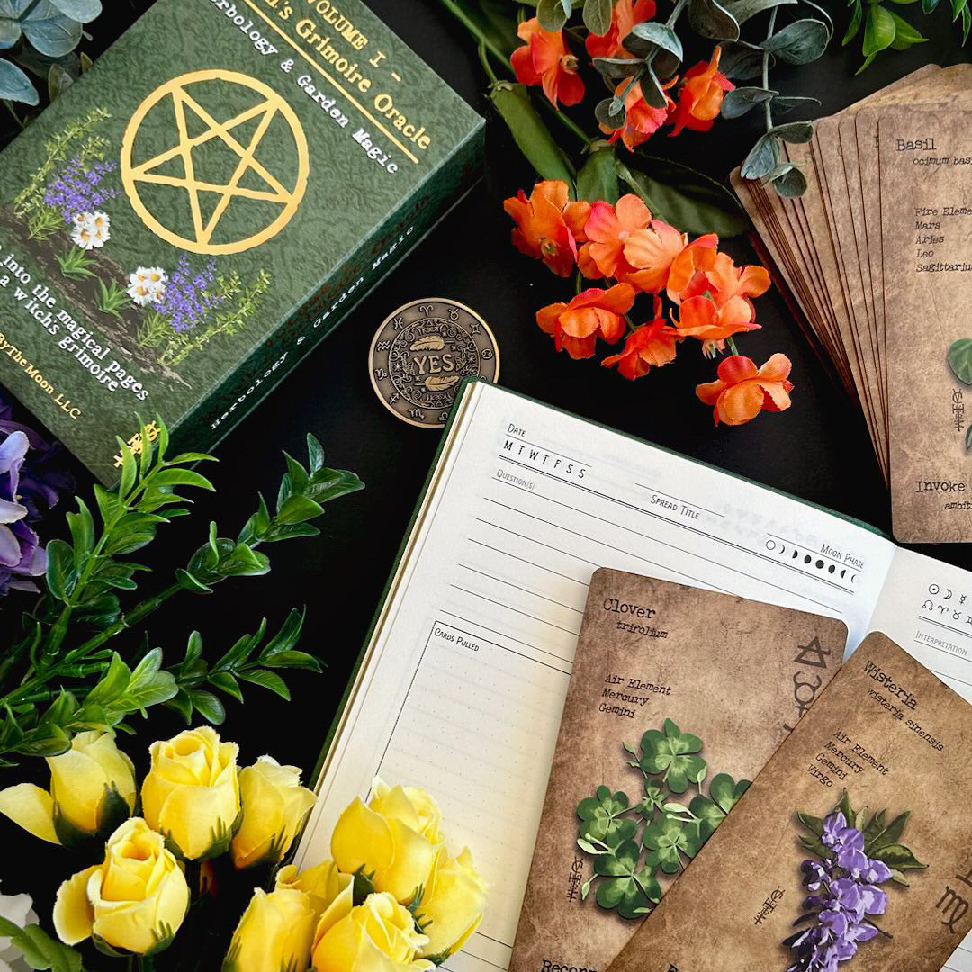 Witches Grimoire Oracle Vol 1 : Herbology & Garden Magic