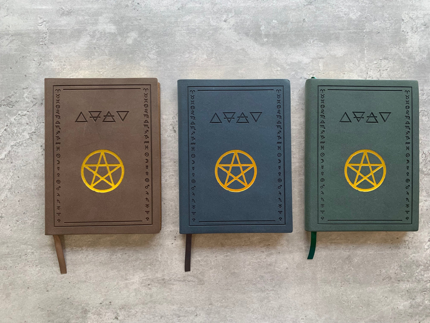 Vegan Leather Tarot Journals (3 colors)