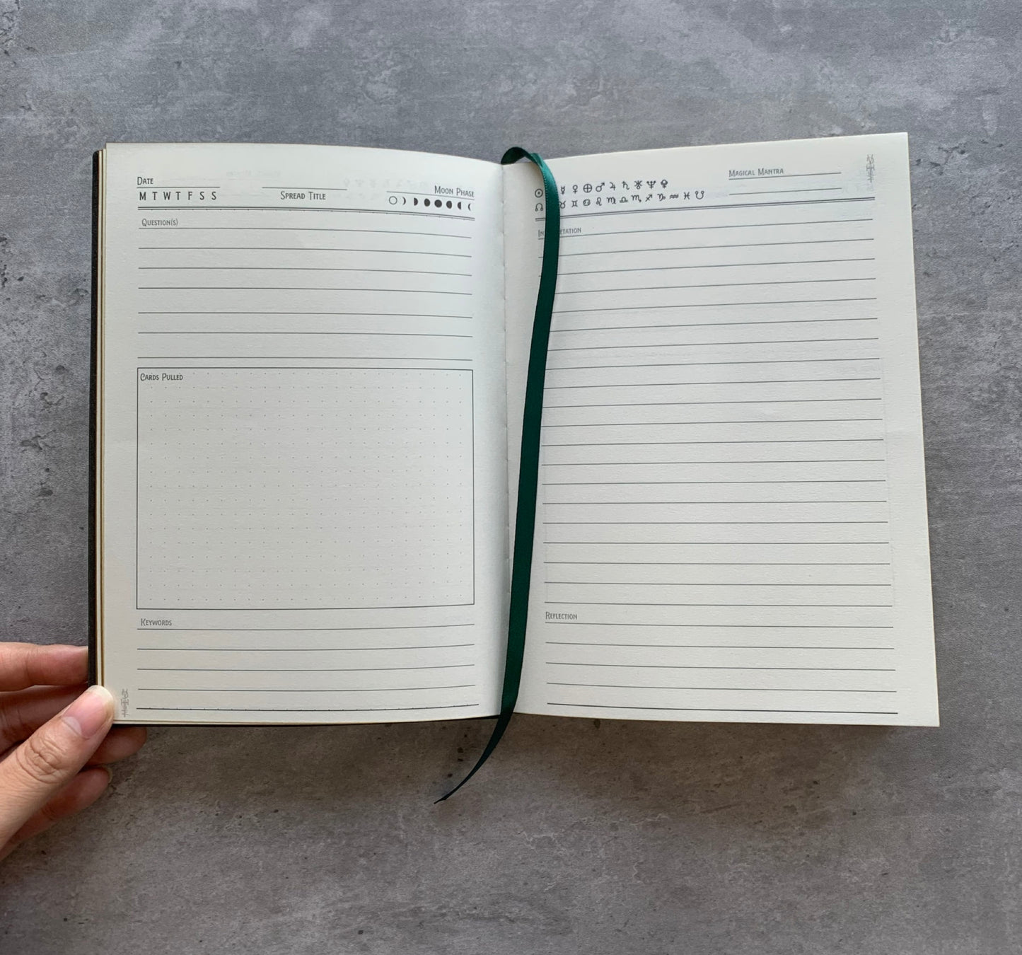 Vegan Leather Tarot Journals (3 colors)