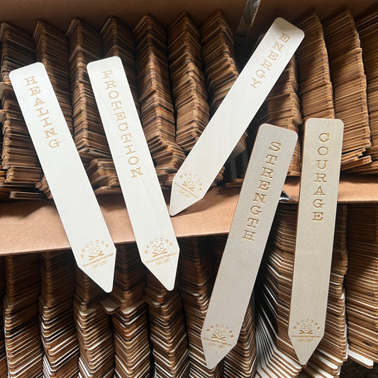 Wooden Plant Stakes for Garden Magic