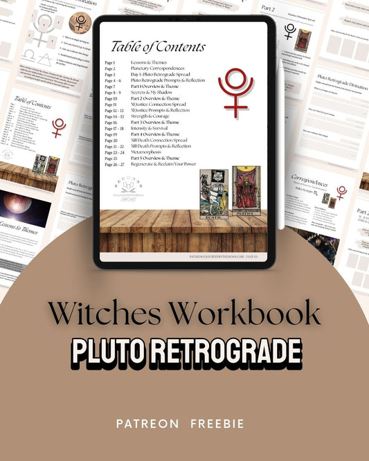 Witches Workbook - Pluto Retrograde