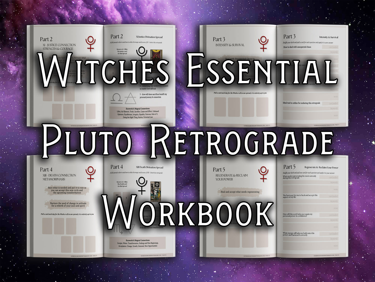 Witches Workbook - Pluto Retrograde