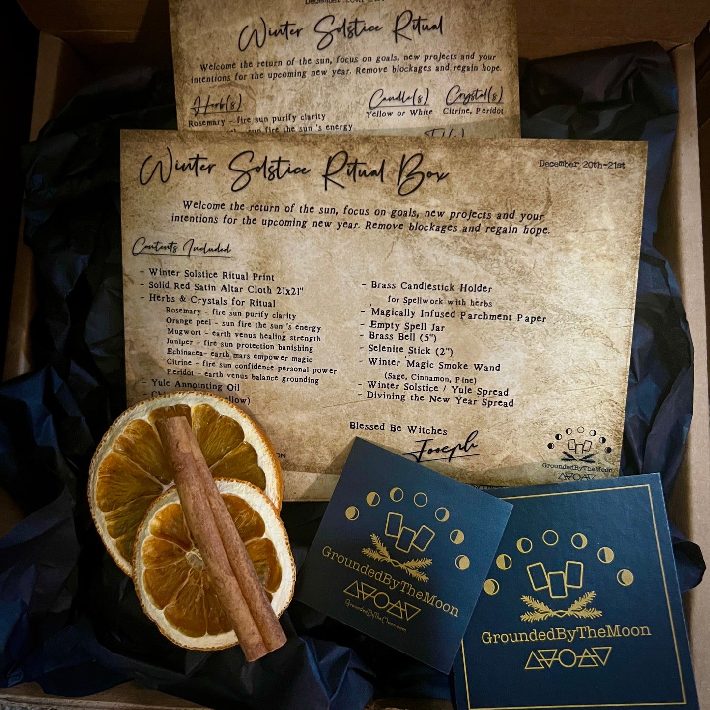 Winter Solstice Ritual Box