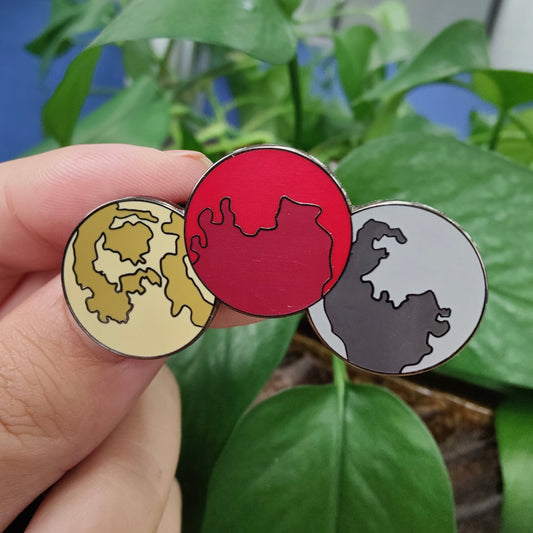 WHOLESALE Triple Moon Magic Enamel Pin