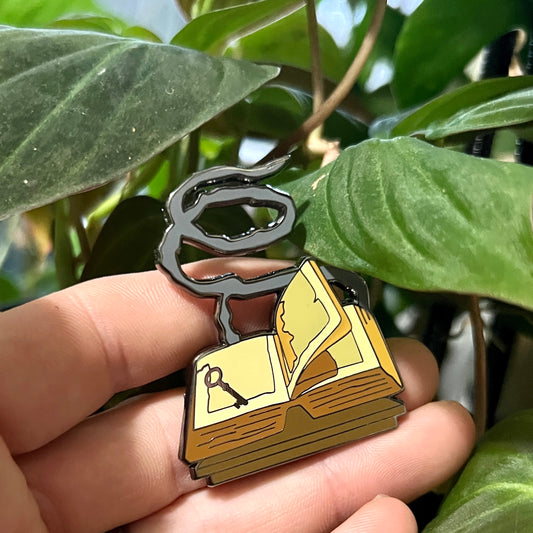 Book of Shadows Enamel Pin