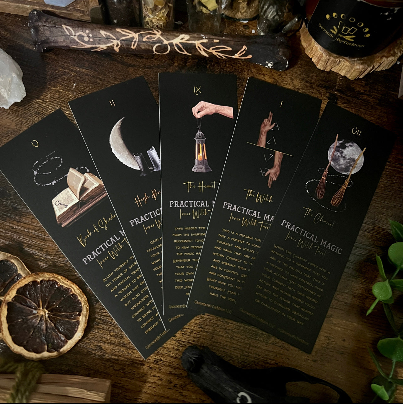 Tarot Bookmark Set of 5