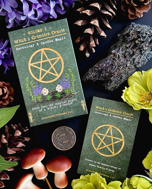Witches Grimoire Oracel Vol 1 : Herbology & Garden Magic