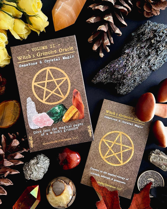 Witches Grimoire Oracle Vol 2 : Crystal & Gemstone Magic