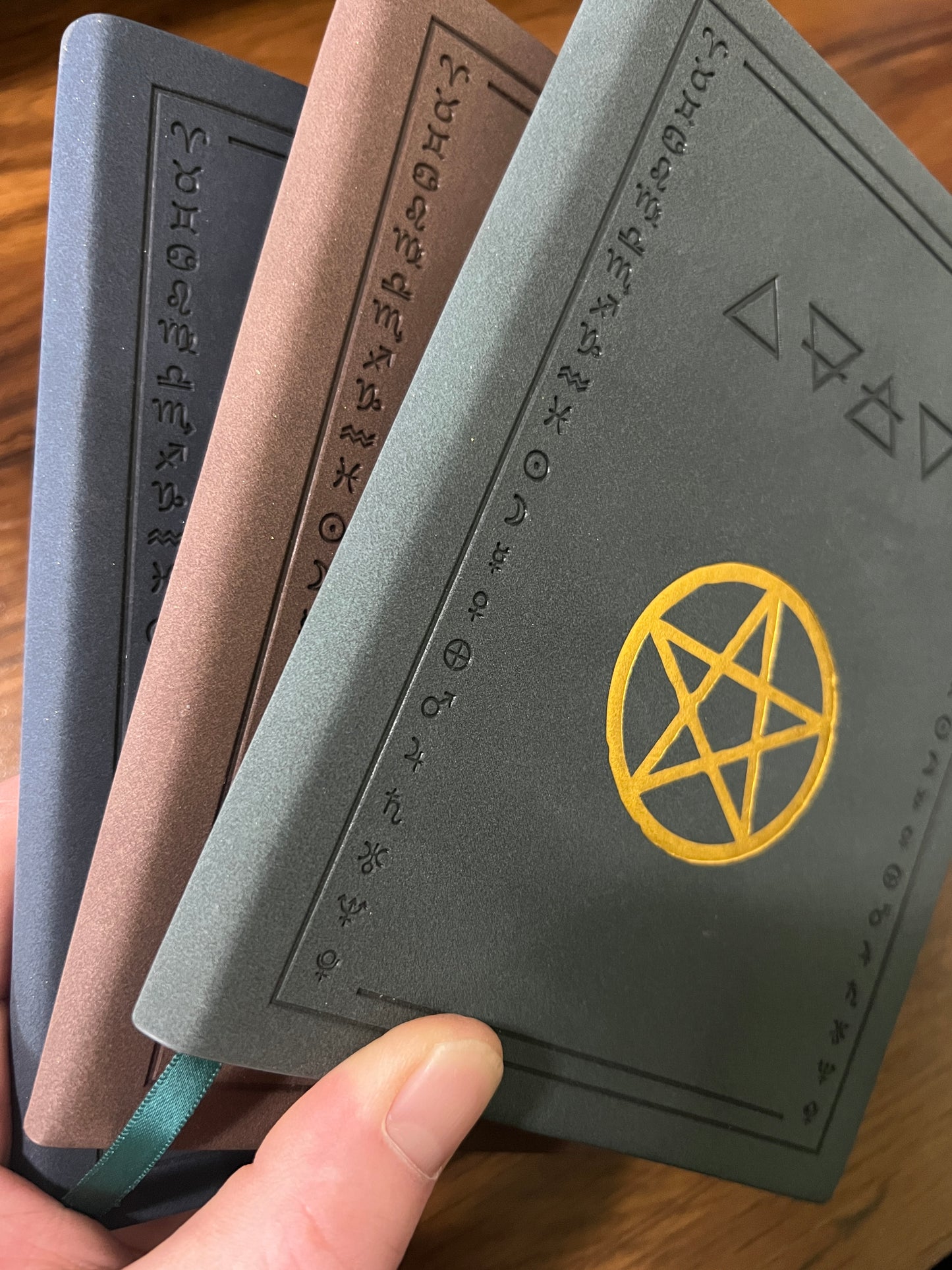 Vegan Leather Tarot Journals (3 colors)