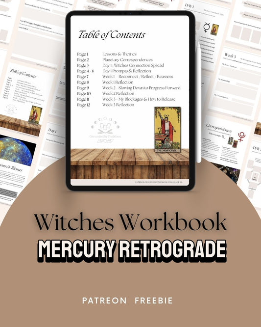 Witches Workbook - Mercury Retrograde