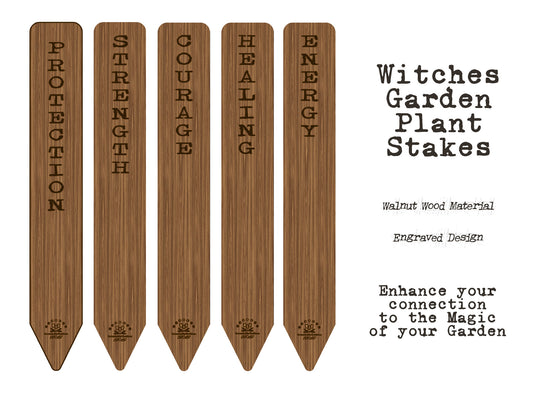 Wooden Plant Stakes for Garden Magic