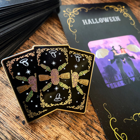 Inner Witch : 3 Card Enamel Pin